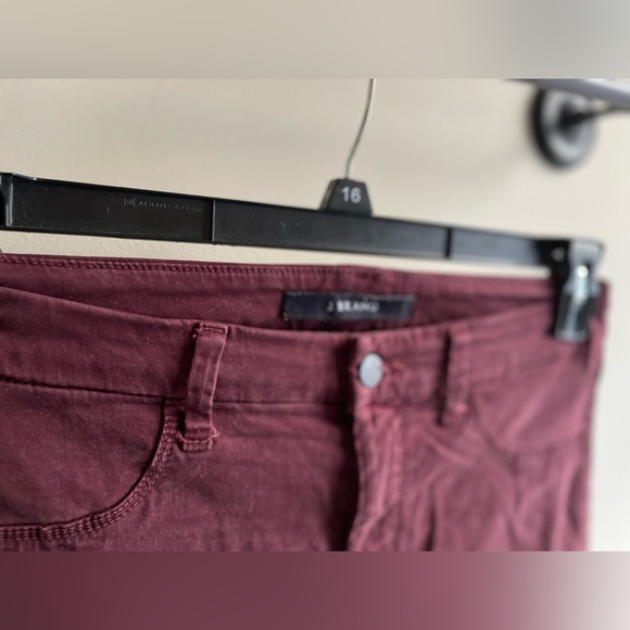J Brand - Maroon jeans - Picture 2 of 3